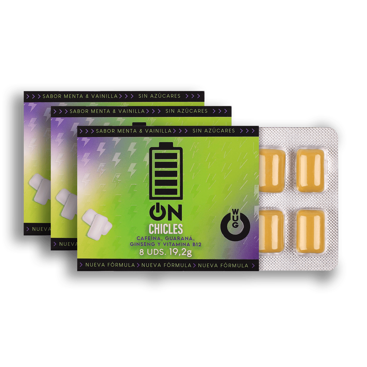 PACK WUG ENERGÉTICO X3 UDS BLISTER